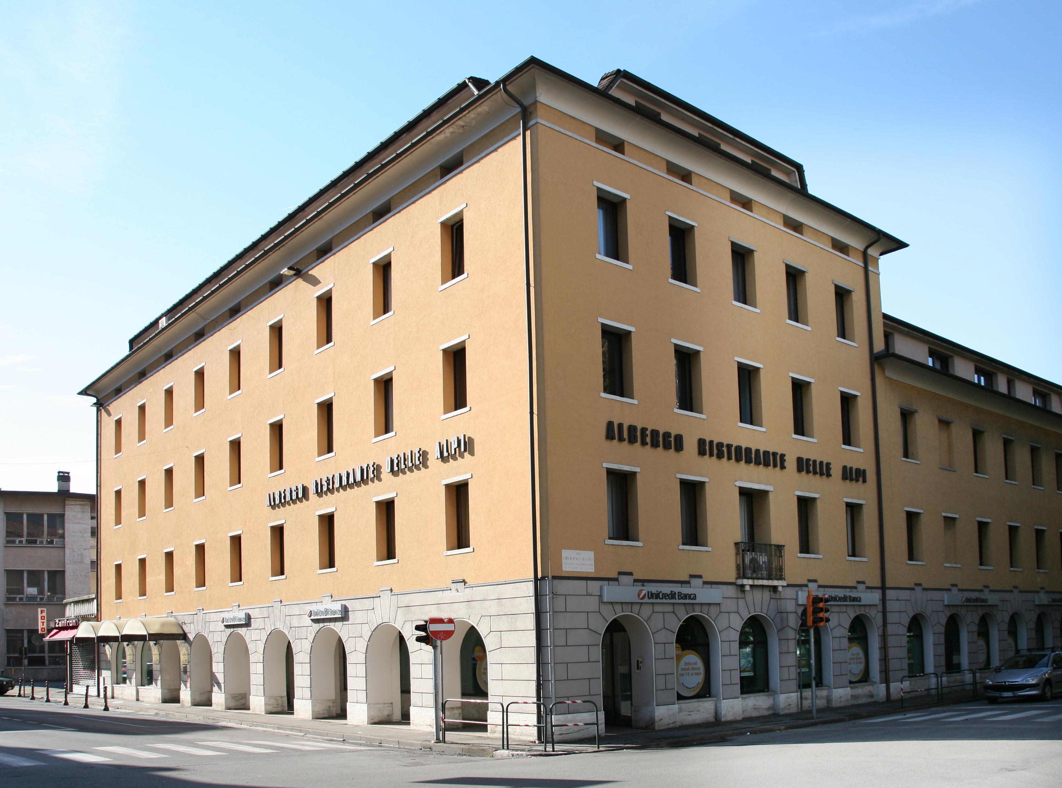 Albergo Delle Alpi Belluno Eksteriør bilde