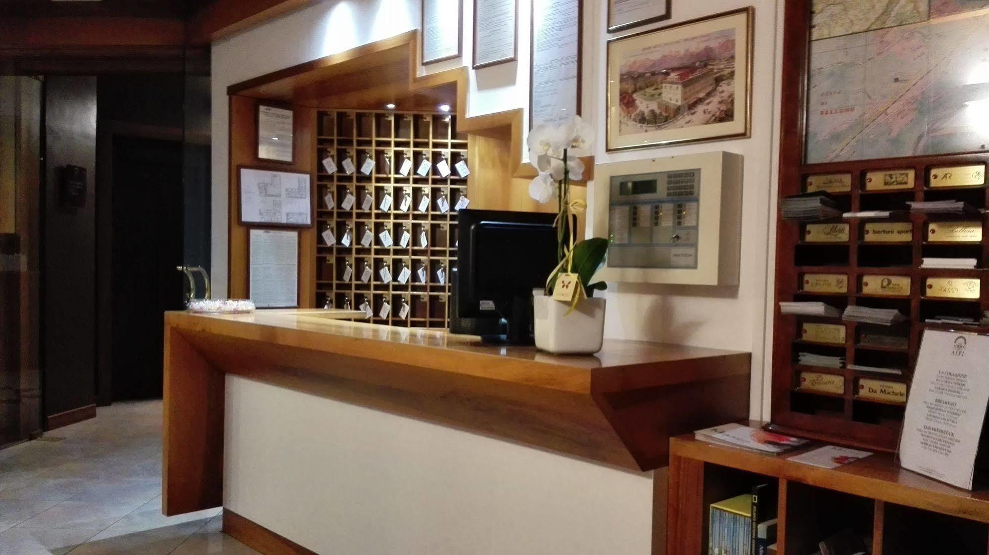 Albergo Delle Alpi Belluno Eksteriør bilde